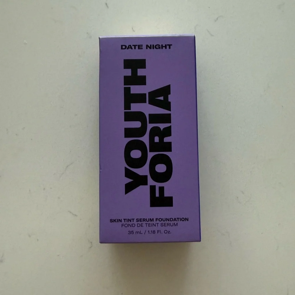 Youthforia Date Night Skin Tint Serum Foundation - 360 Medium Neutral‎ - NWB